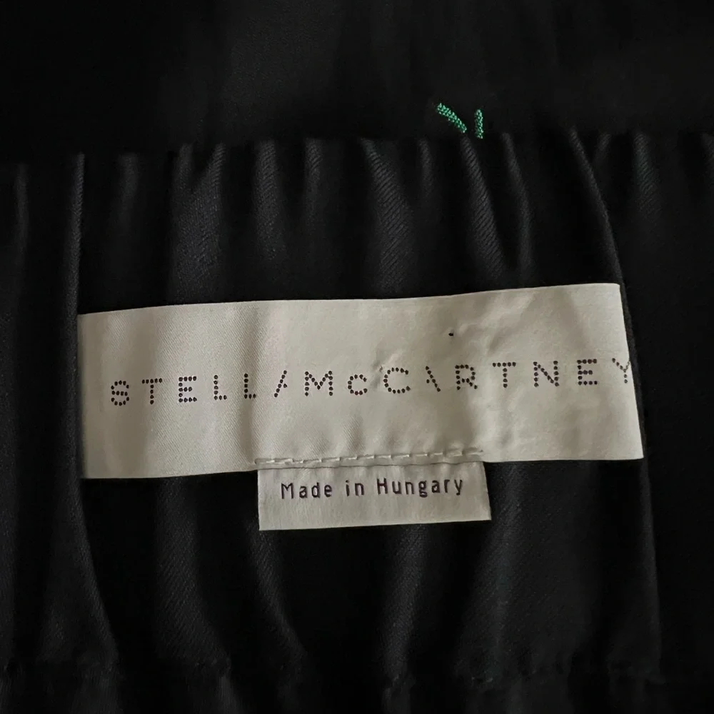 Stella McCartney Black Midi Rayon Skirt 44 large